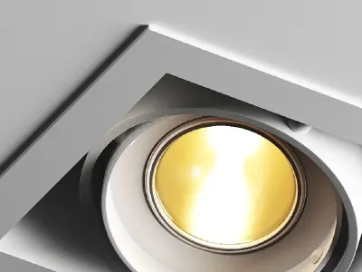 MINIGRID IN 1 50 Hi Recessed Lamp by Delta Light 3D model