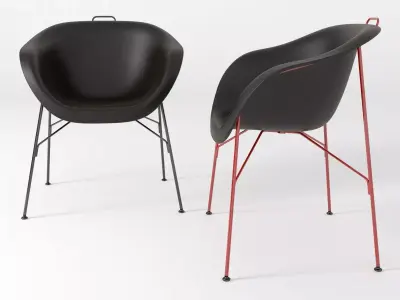 Euphoria two chairs 3D model