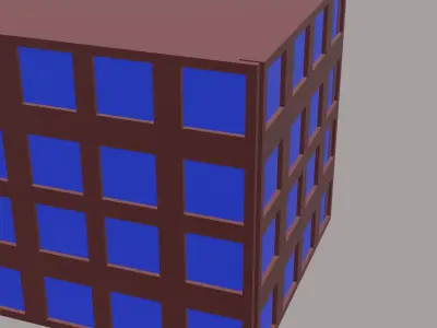 Building Low-poly 3D model 14