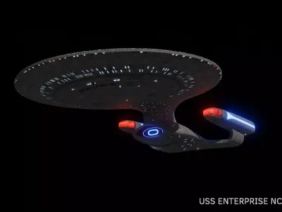 USSEnterpriseNCC1701D 3D model