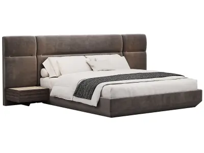 Francis Modular Bed By domkapa 3D model