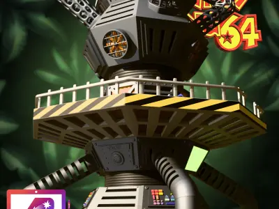 Donkey Kong 64 Hideout Helm  3D print model