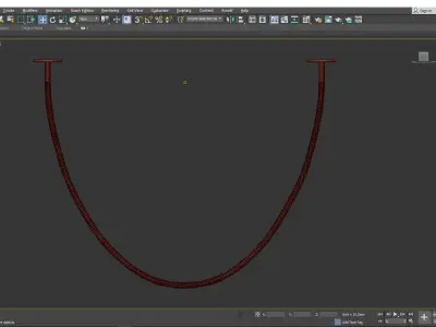 Tracer Loop Low-poly 3D model
