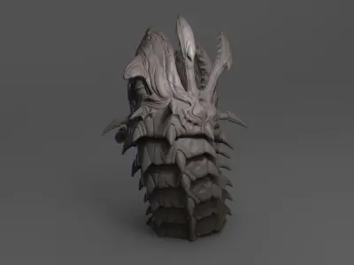 StarCraft2 Nydus Worm 3D print model