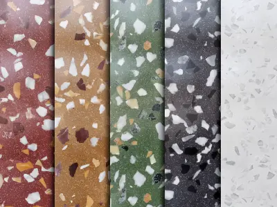 Terrazzo marble Siren Texture