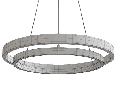 Grace Chandelier Low-poly 3D model