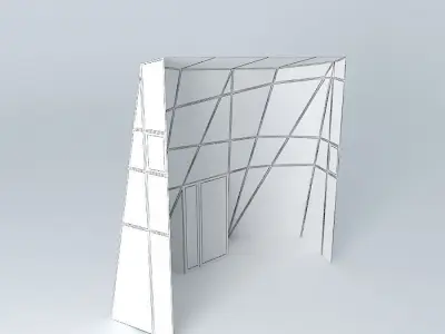 Entrance box Free 3D model