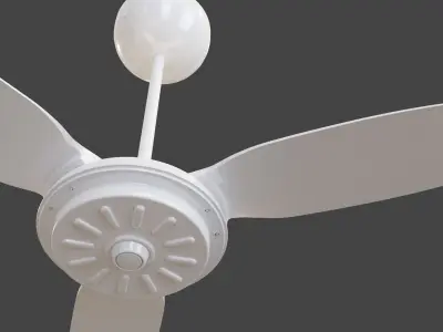 Ceiling Fan 006 3D model