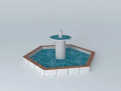Dominik's Fountain Free 3D model