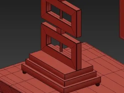 chest of drawers 31 3D model