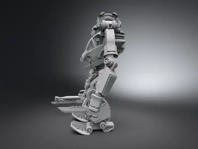AMP suit scale model  3D print model