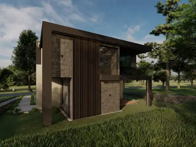 SE Villa Kemerburgaz by FGM 3D model