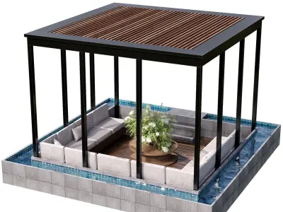 SITTING AREA NO15 A 3D model