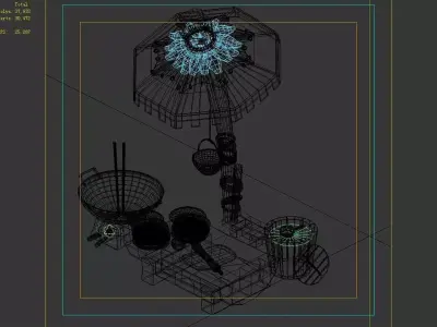 City - Terraces 3D model