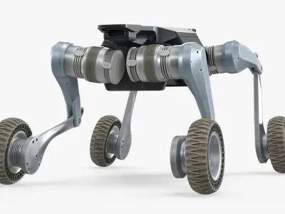  Lynx Multi Terrain Robot Used Dynamic Descent Pose 