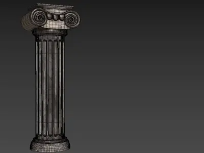 Architectural Column Free 3D model