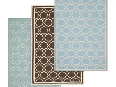 Rug Set 129 3D model