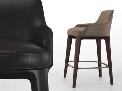 Sophie Stool 3D model