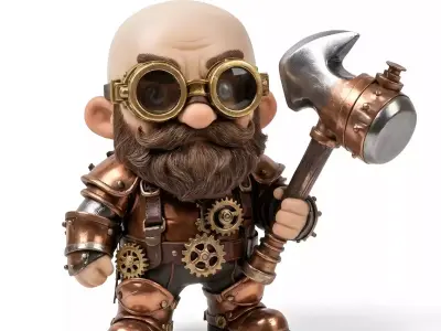 Ultimate Chibi Hero And  Avatar Collection - Fantasy to Sci-Fi 3D Model Pack