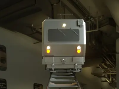 Train ufm120 3D model