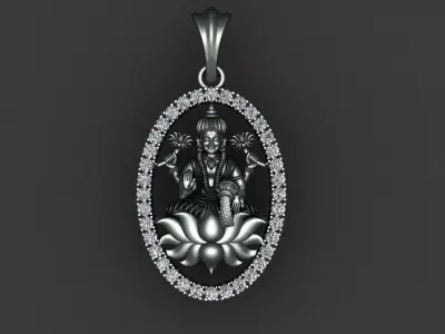 Pendant 001 3D print model