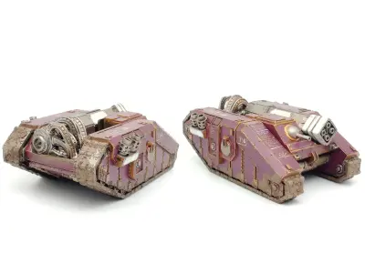 Perses Siege Tank 3D print model