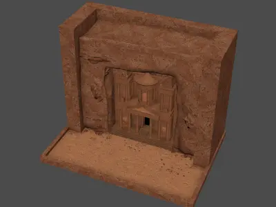 Petra 3D model