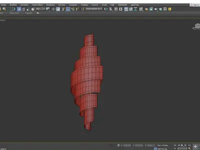 Currey and Co Chiffonade Wall Sconce Low-poly 3D model