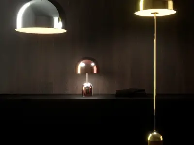 Tom Dixon Bell Lamp Collection 3D model