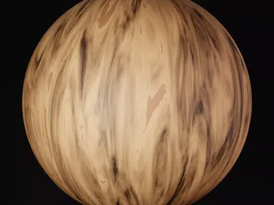 Simple Wood PBR Texture Texture