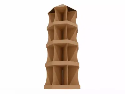 Point of Sale Cardboard Display Stand Texture