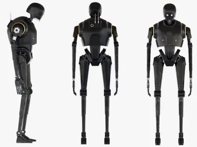 K-2SO Star Wars Droid 3D model