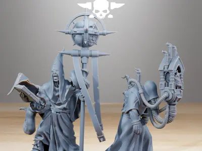 Corrupted Guard Fanatics  3D print model