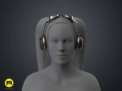 Hera Syndullas Flight Goggles - Star Wars 3D print model