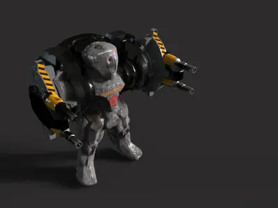 PG Gattlin Bott 3D model