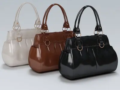 Ladies Hand Bag 02 3D model