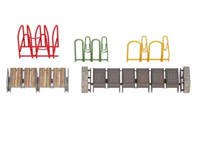 Basic elegance rack 3D model