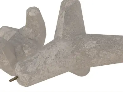 Road Barriers Collection 3D model