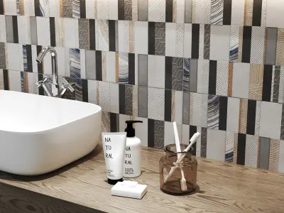 Bathroom scene Interior 3D model