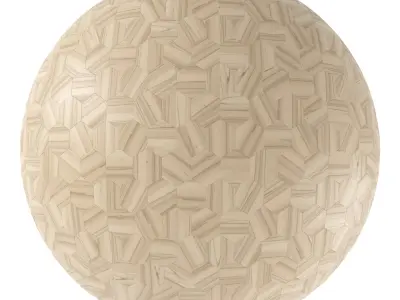 Parquet - Laminate - Wooden floor 4 in 1 3D model 47