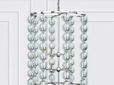 Octofoil Chandelier 3D model