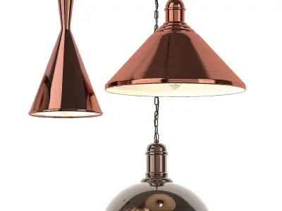 PENDANT SET 17 3D model