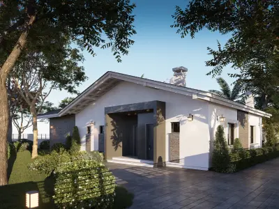 VILLA-SIMPLE 3D model