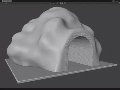 Tunnel 3D print model