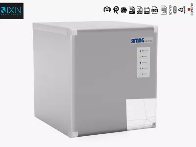 Simag Modular Ice Machine by Bromic 3D model