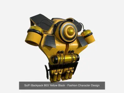 10 SciFi Backpacks AJ Collection - Fashion Character Design