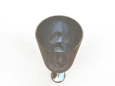 Glass Low-poly 3D model
