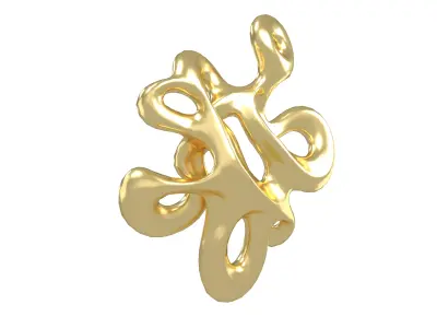Abstract Shape v26 001 Low-poly 3D model