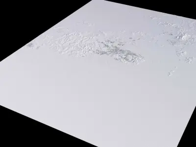 Dalian China City Landscape 3D Model 3D model