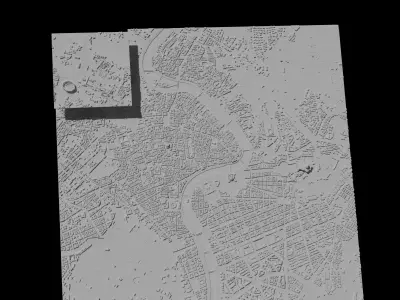 Rome 3D Printing stl file 3D Model of Rome 3D print model